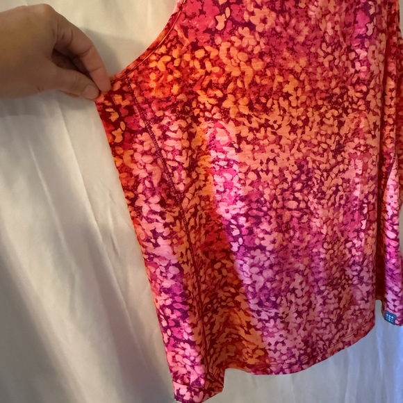 Titles Nine Vibrant Pink and Orange Sleeveless Tank Top XL - Picture 4 of 5